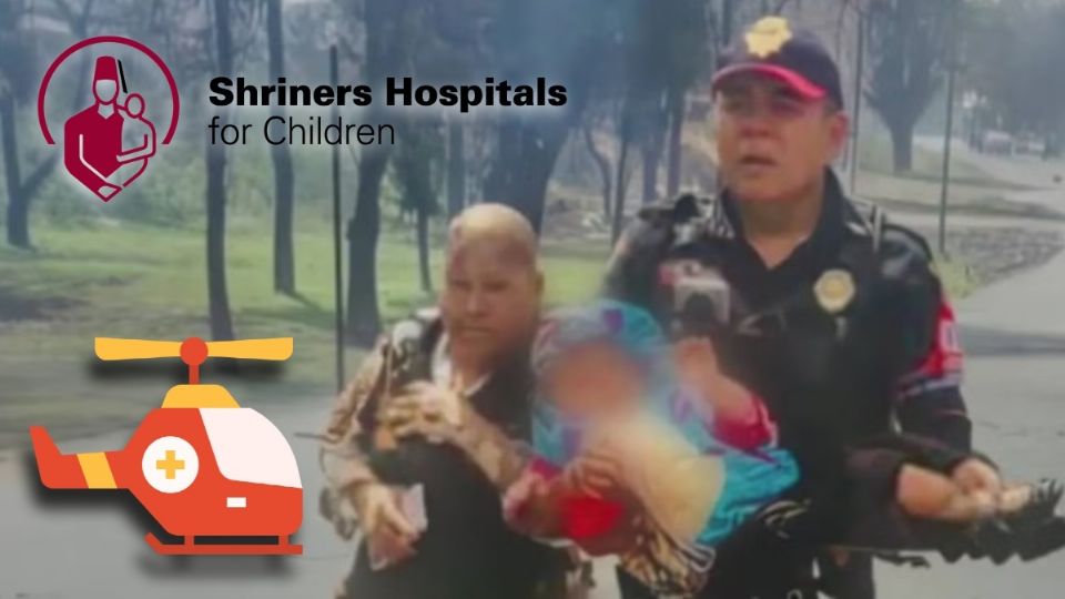 Crítico, pero estable, así es el estado de Jazlyn Azuleth en el hospítal de Galvestonj al que fue trasladada.