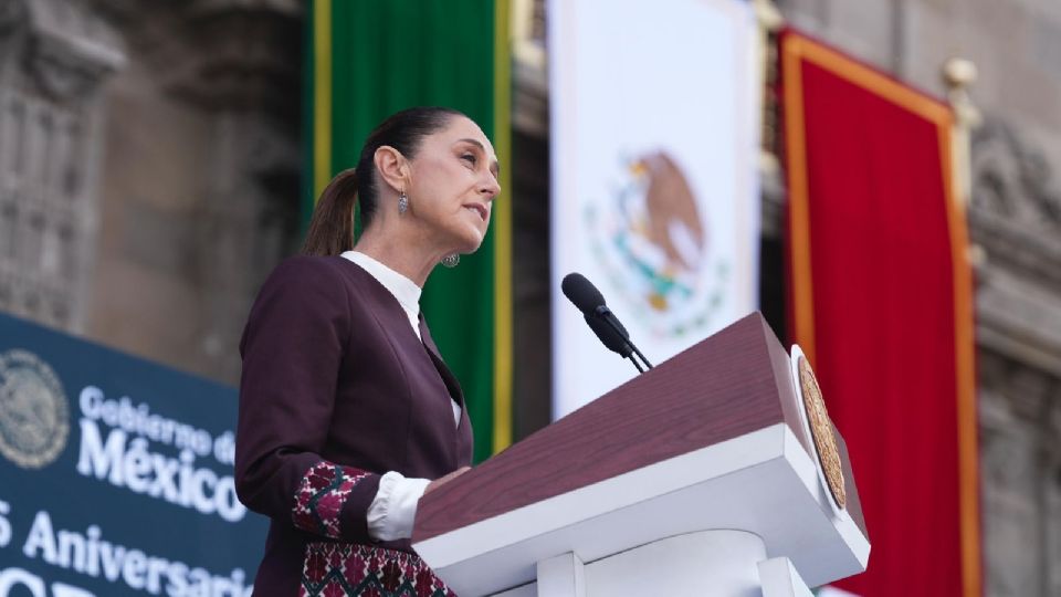 Claudia Sheinbaum, presidenta de México.
