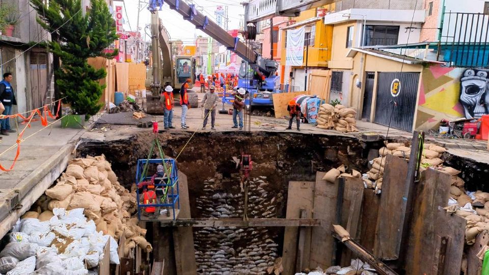 Se construirá un pozo-caja para la unión de la tubería existente con el tramo reparado.
