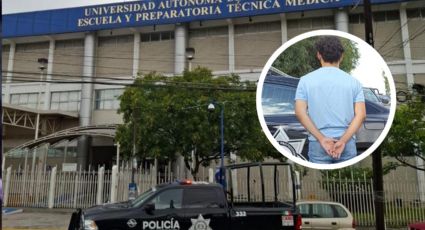 Detienen a menor por presunta agresión a estudiante en prepa Técnica Médica