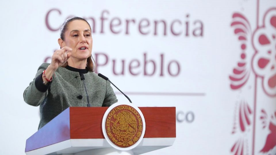 Claudia Sheinbaum, presidenta de México.