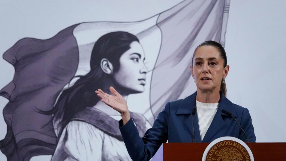 Claudia Sheinbaum Pardo, presidenta de México.