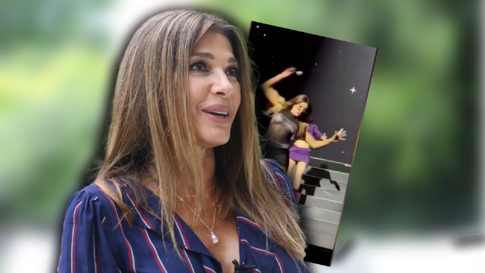 Catherine Fulop, la actriz de Rebelde Way que cayó del escenario.