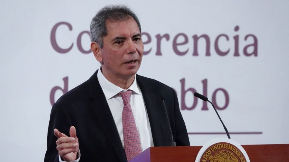 Edgar Amador Zamora, secretario de Hacienda.