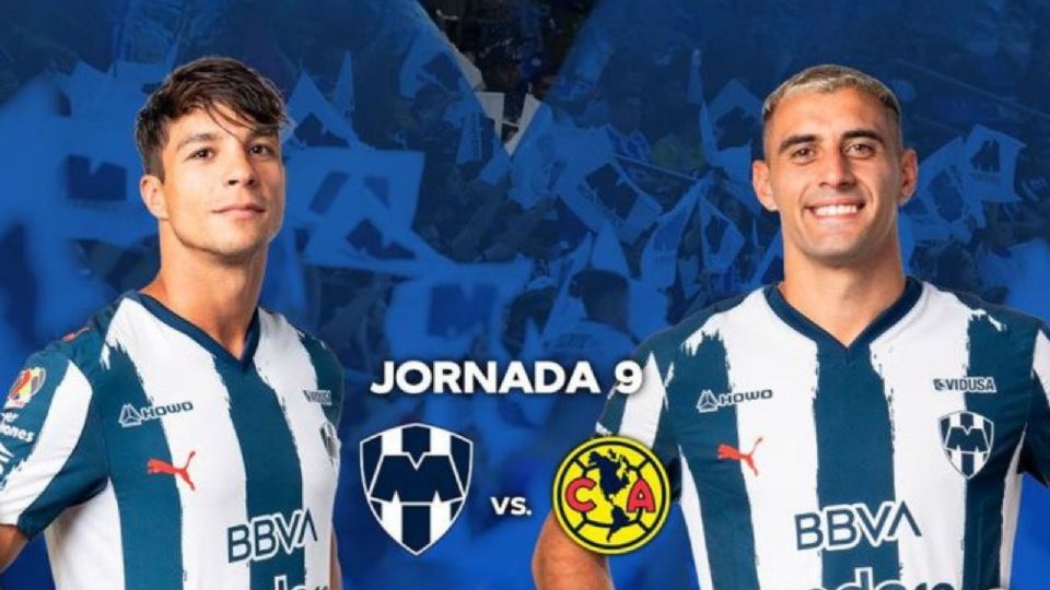 El Estadio BBVA será escenario del esperado duelo entre Rayados y América en la Jornada 9 del Apertura 2025.