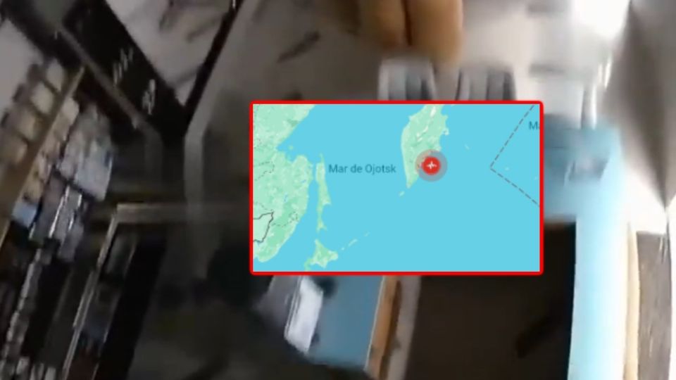 Video del terremoto de magnitud 7.2 que sacudió la península de Kamchatka en Rusia