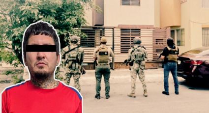 Detienen a hombre en cateo de Apodaca con drogas y arma de fuego