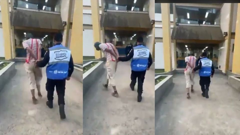 Hombre disfrazado de ‘El Chavo del 8’ es detenido por portar drogas | VIDEO