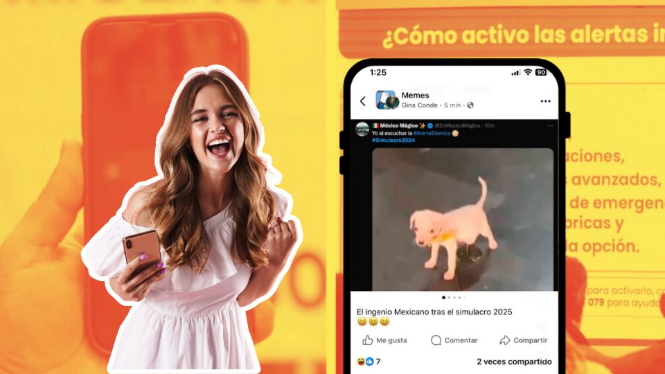 Como siempre el ingenio mexicano salió a relucir durante el simulacro del Sistema Nacional de Alertas