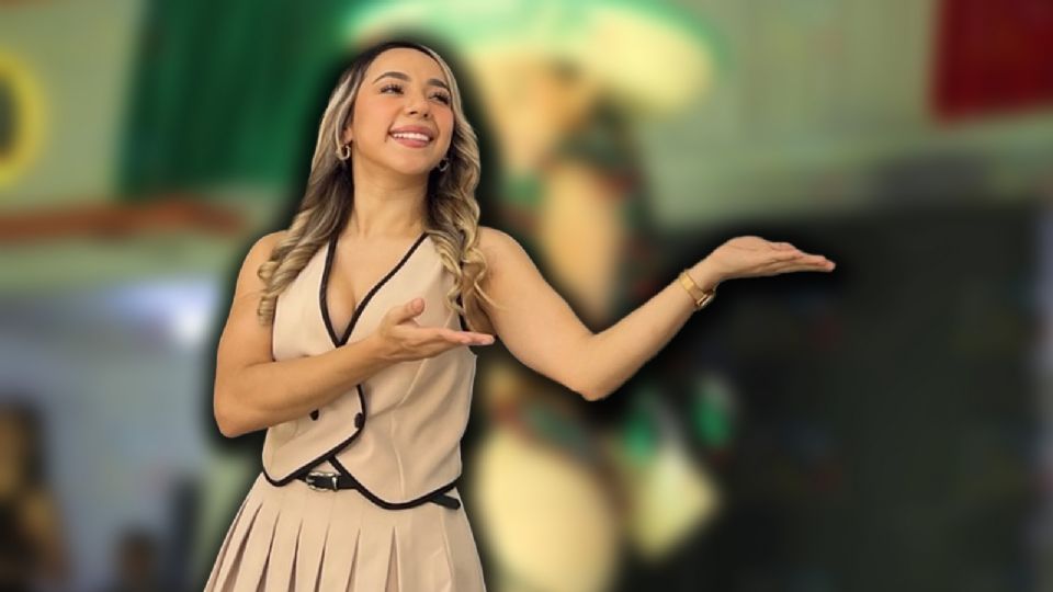 Yoana De la Cruz, 'La Pony', se presentó en el Grito de Independencia en Reforma, Chiapas, el 15 de septiembre de 2025.