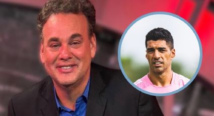David Faitelson critica a Luis Suárez tras escupirle a un auxiliar en la Leagues Cup