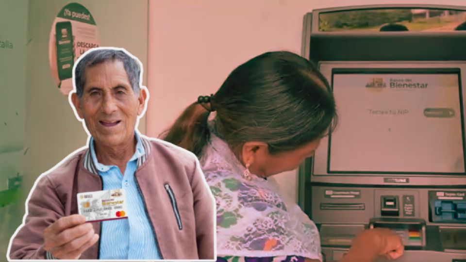 Los beneficiarios acuden al Banco del Bienestar para cobrar la Pensión Bienestar del bimestre septiembre-octubre.