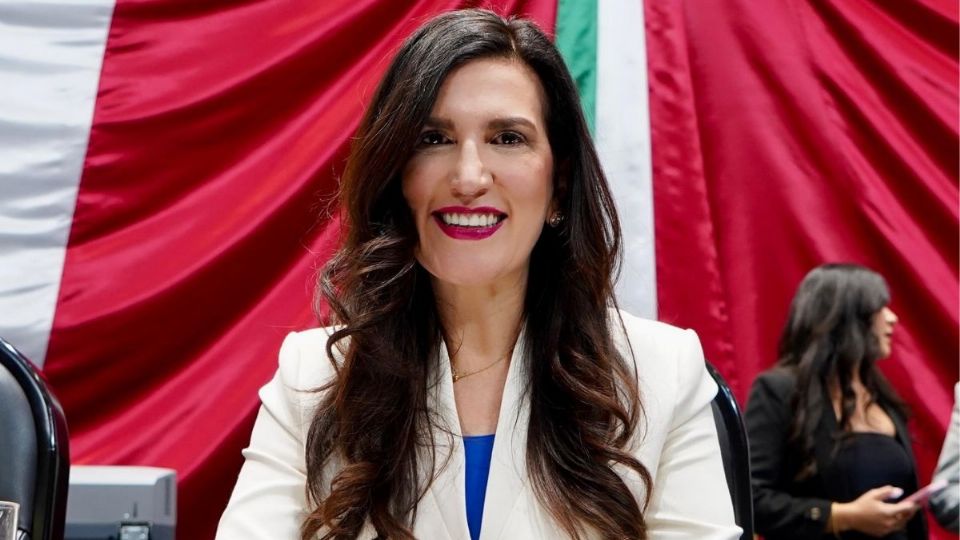 Kenia López Rabadán presidirá la Cámara de Diputados. Foto: @kenialopezr