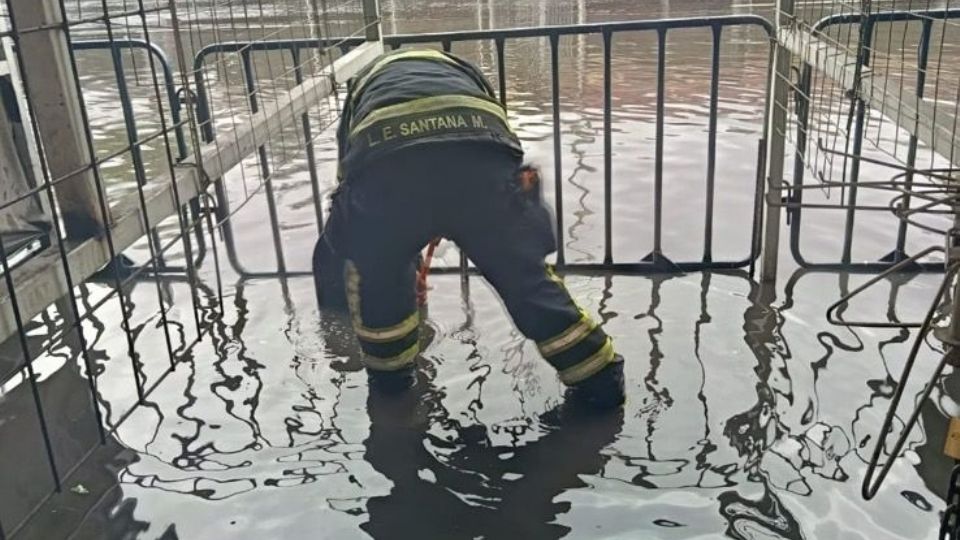 La SSC recomendó circular a velocidad moderada, con las luces de los faros encendidos.