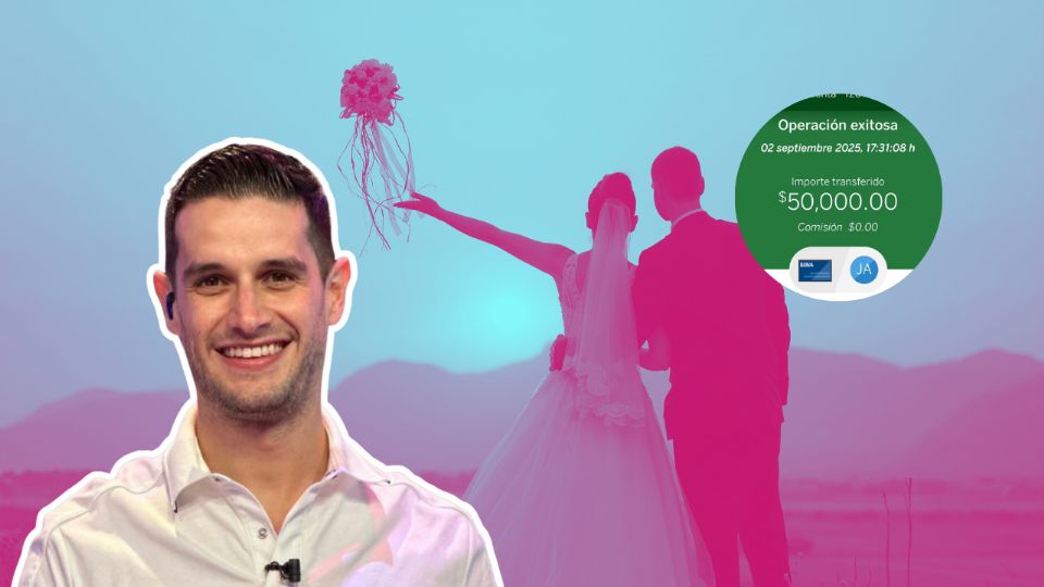 Adrián Marcelo sorprendió a sus seguidores al donar 50 mil pesos a un desconocido que le pidió apoyo para casarse.