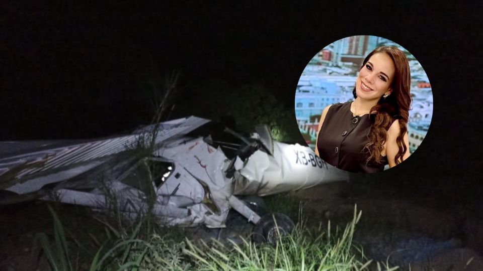 Debora Estrella, conductora de noticias de Multimedios, falleció tras desplome de avioneta en García, Nuevo León.