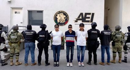 Cae célula delictiva en Salinas Victoria: tres detenidos y un menor implicado