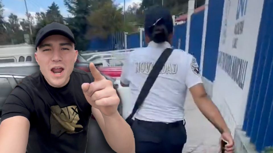 El influencer Ru Abogado se volvió a viralizar por un video en el que denuncia un presunto acto de extorsión policial.