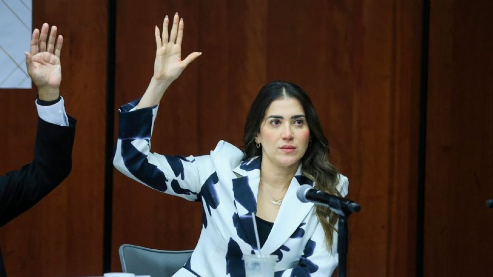 Paloma Sánchez, senadora del PRI.