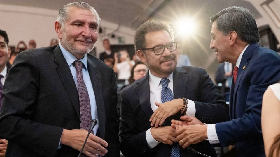 Ignacio Mier y Adán Augusto López.