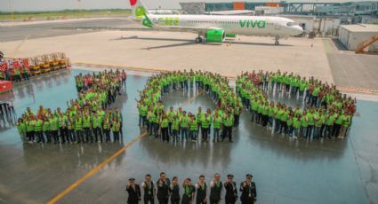 Viva Aerobus llega a 100 aviones y celebra récord de pasajeros transportados