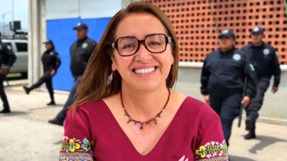 Azucena Cisneros, presidenta municipal de Ecatepec, habló sobre los avances en materia de seguridad durante su gestión.