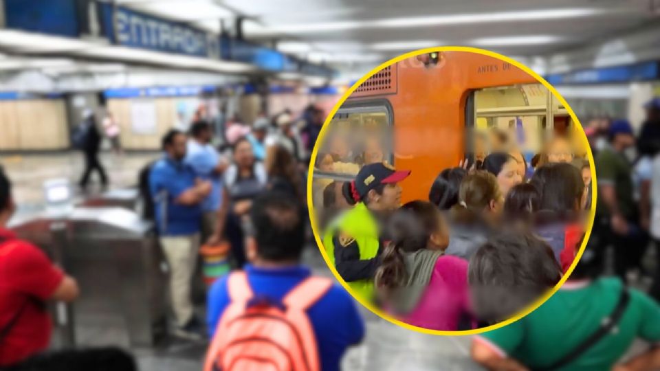Pelea en el Metro CDMX.