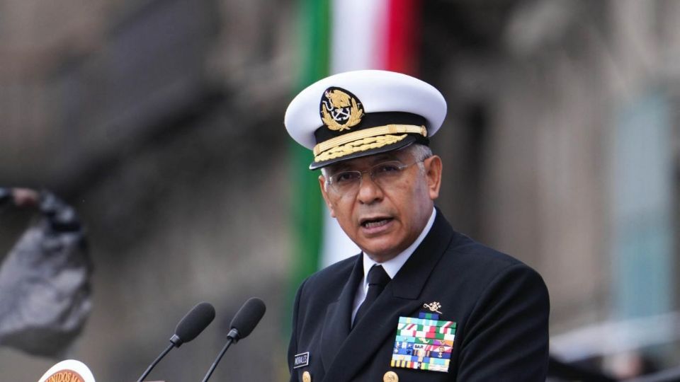 Secretario de Marina, Raymundo Morales Ángeles.