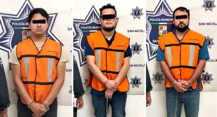 Detienen a tres hombres tras robo con violencia de 200 mil pesos en San Nicolás