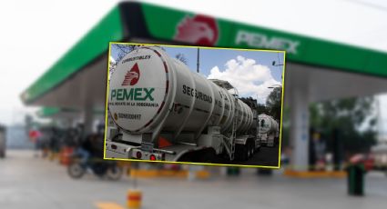 Pipa con diésel cae en un socavón en CDMX; no se reportan heridos | FOTOS