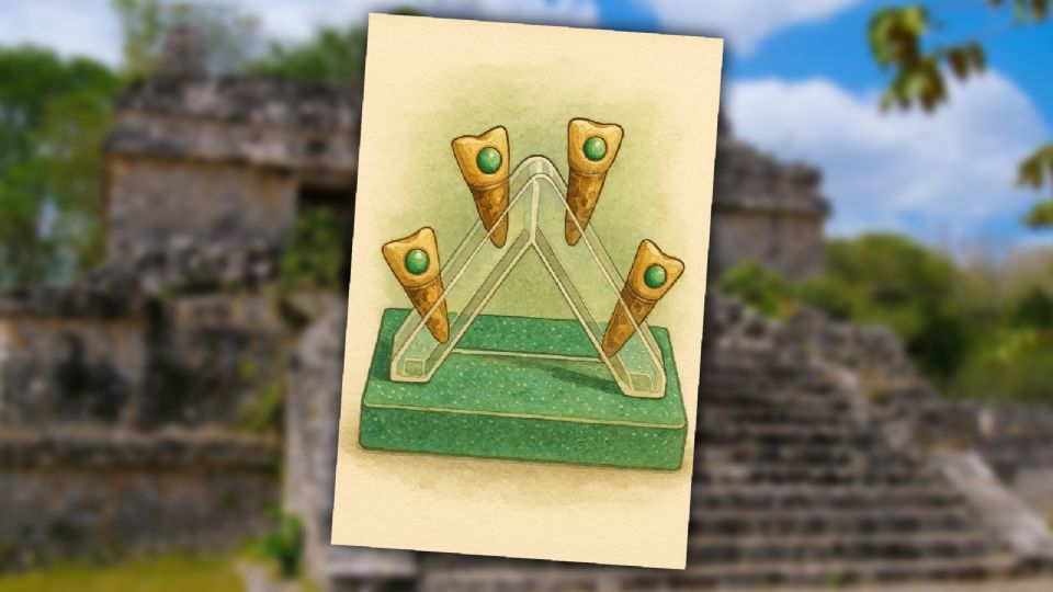 Niños mayas también lucían joyas dentales: revelan incrustaciones de jade en dientes de 8 años.