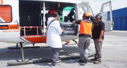 Pulmones provenientes de Aguascalientes llegan a Monterrey para trasplante