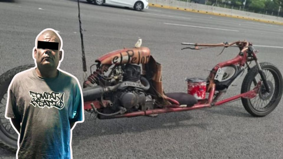 La Policía de Guadalupe aseguró una motocicleta irregular y detuvo a su conductor por delito equiparable al robo de vehículo.