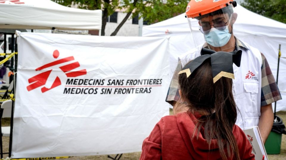 Médicos Sin Fronteras.