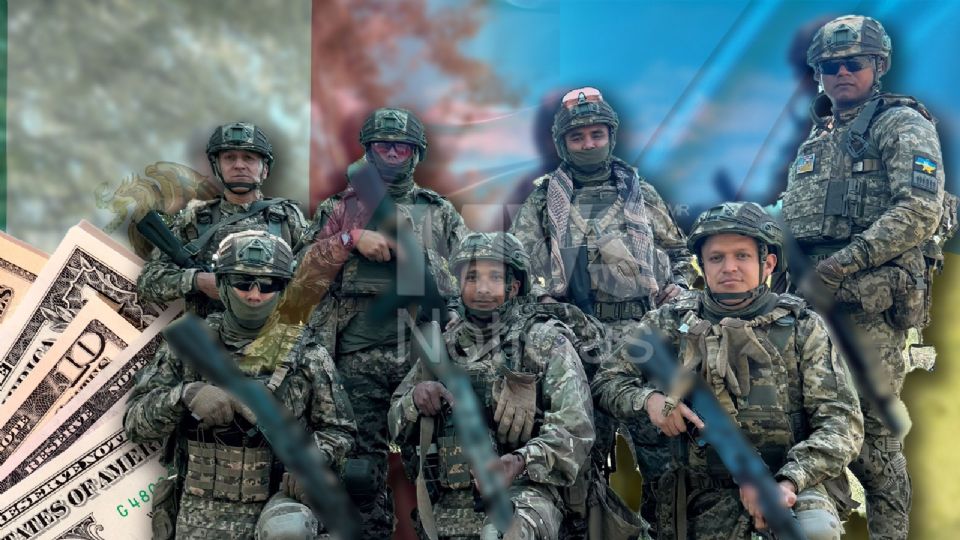 Expolicías federales buscan arriesgar su vida en Ucrania por menos de 90 mil pesos.