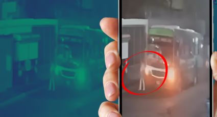 VIDEO | Ruta 311 atropella a mujer de la tercera edad en colonia Tierra y Libertad, Monterrey