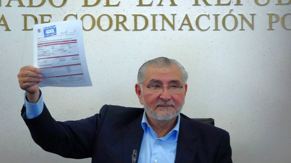Adán Augusto, senador por Morena.