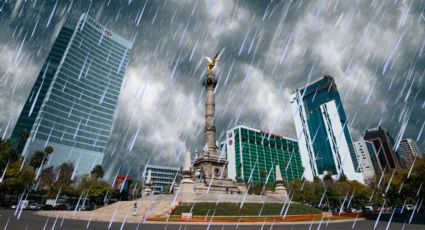 Este será el día más lluvioso en CDMX la semana del 29 de septiembre al 3 de octubre