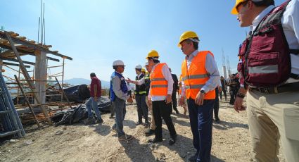 Mario Delgado supervisa obras educativas en Nuevo León y Tabasco para ampliar cobertura escolar