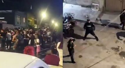 Riña en baile callejero de Jardines de San Martín deja 5 detenidos en Escobedo