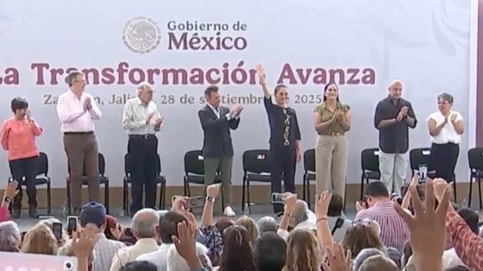 La presidenta Claudia Sheinbaum estuvo de gira por el estado de Jalisco.