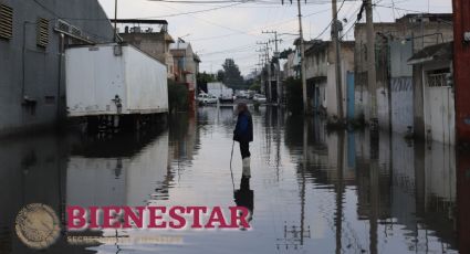 Bienestar brindará ayuda a familias afectadas por lluvias en CDMX y Edomex