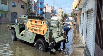 Ejército y Guardia Nacional aplican Plan DN-III-E en Nezahualcóyotl