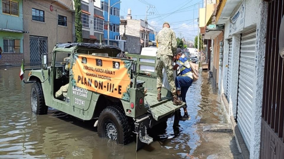 Plan DN-III-E en Nezahualcóyotl.