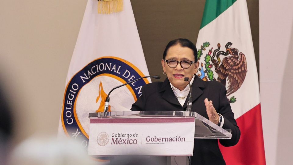 Rosa Icela Rodríguez, secretaria de Gobernación.