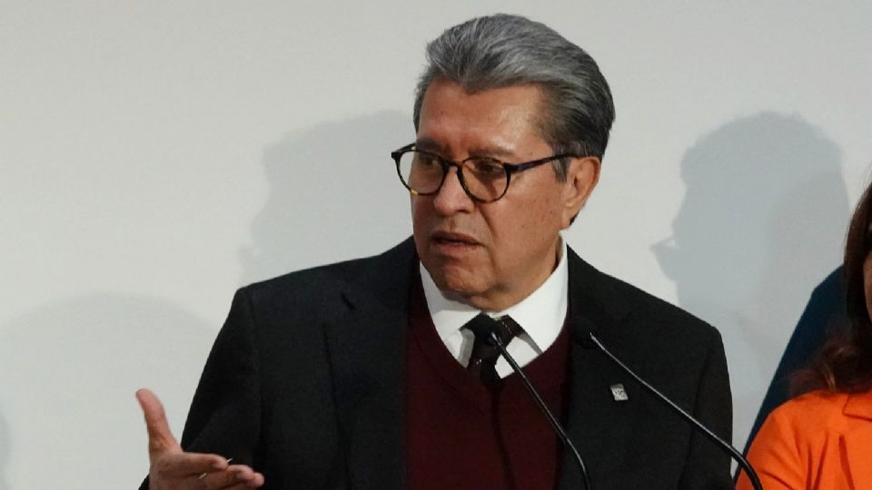 Ricardo Monreal, líder parlamentario de Morena en la Cámara de Diputados.