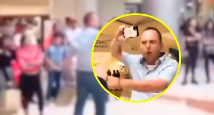 VIDEO | Lord Volumen apaga el sonido de grupo musical en Plaza Cibeles