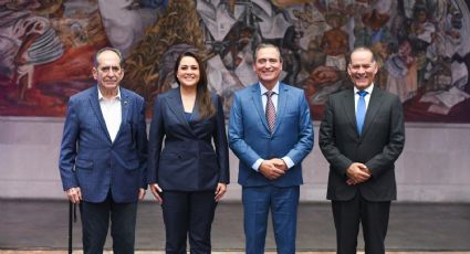 Tere Jiménez se reúne con exgobernadores para compartir visión de desarrollo de Aguascalientes