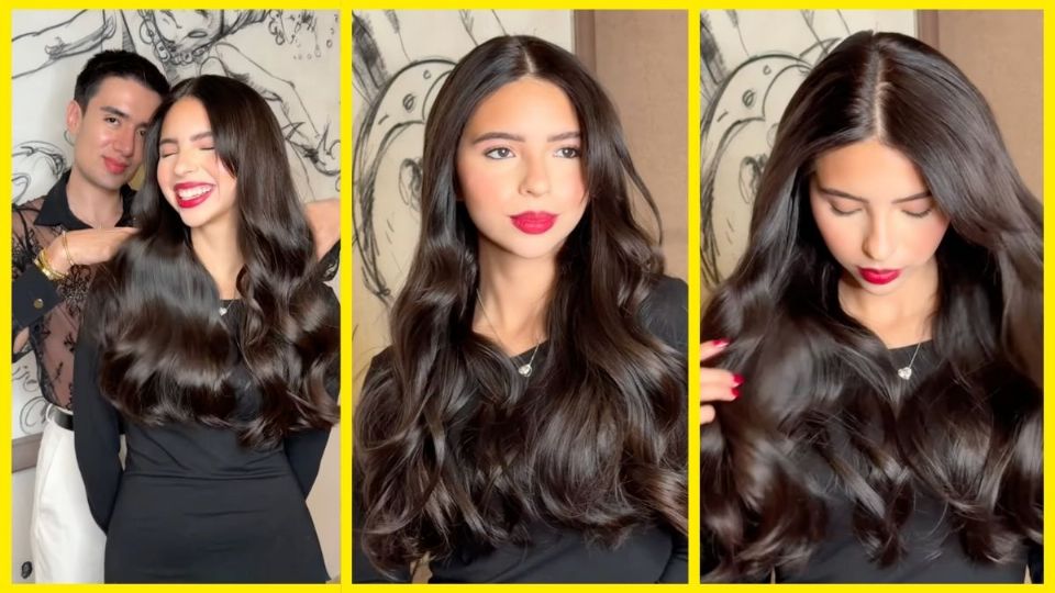 Esto es lo que habría pagado Ángela Aguilar por ponerse extensiones de cabello en Micky’s Hair Salón