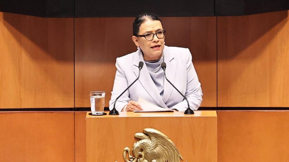 Rosa Icela Rodríguez, titular de Segob.